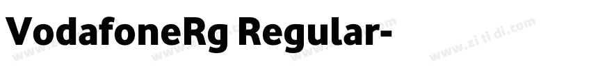 VodafoneRg Regular字体转换